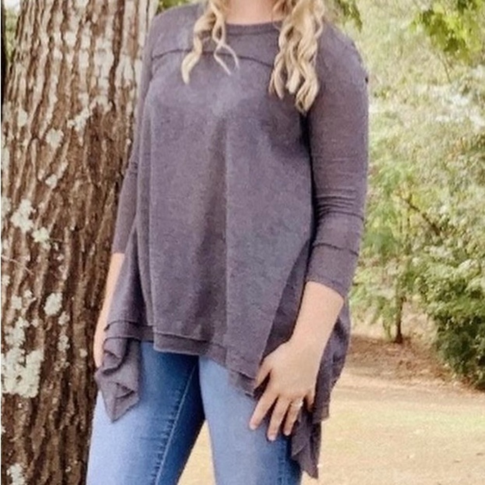 Wonderland Navy Blouse
